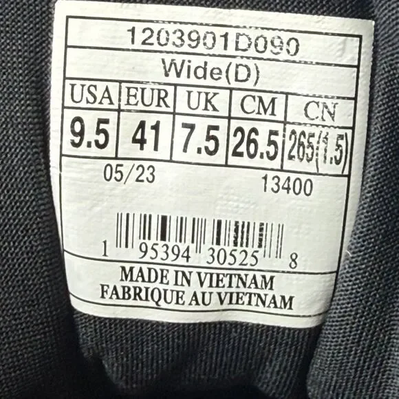 Brooks Ariel GTS 23 Womens 9.5 Wide Black Grey Running Shoes Sneaker 1203901D090 - Picture 8 of 8